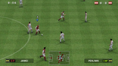Pro Evolution Soccer 2011 screenshot 3 for PSP